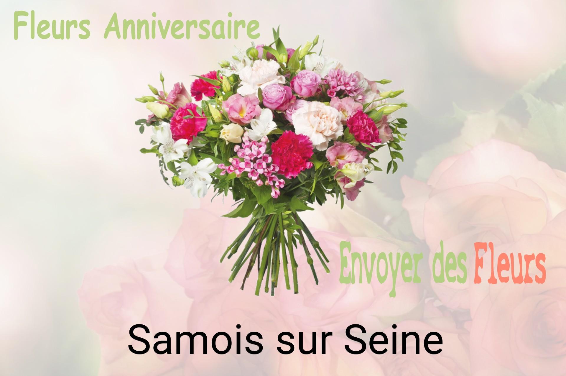 Bouquet de fleurs d’anniversaire livré à Samois-sur-Seine