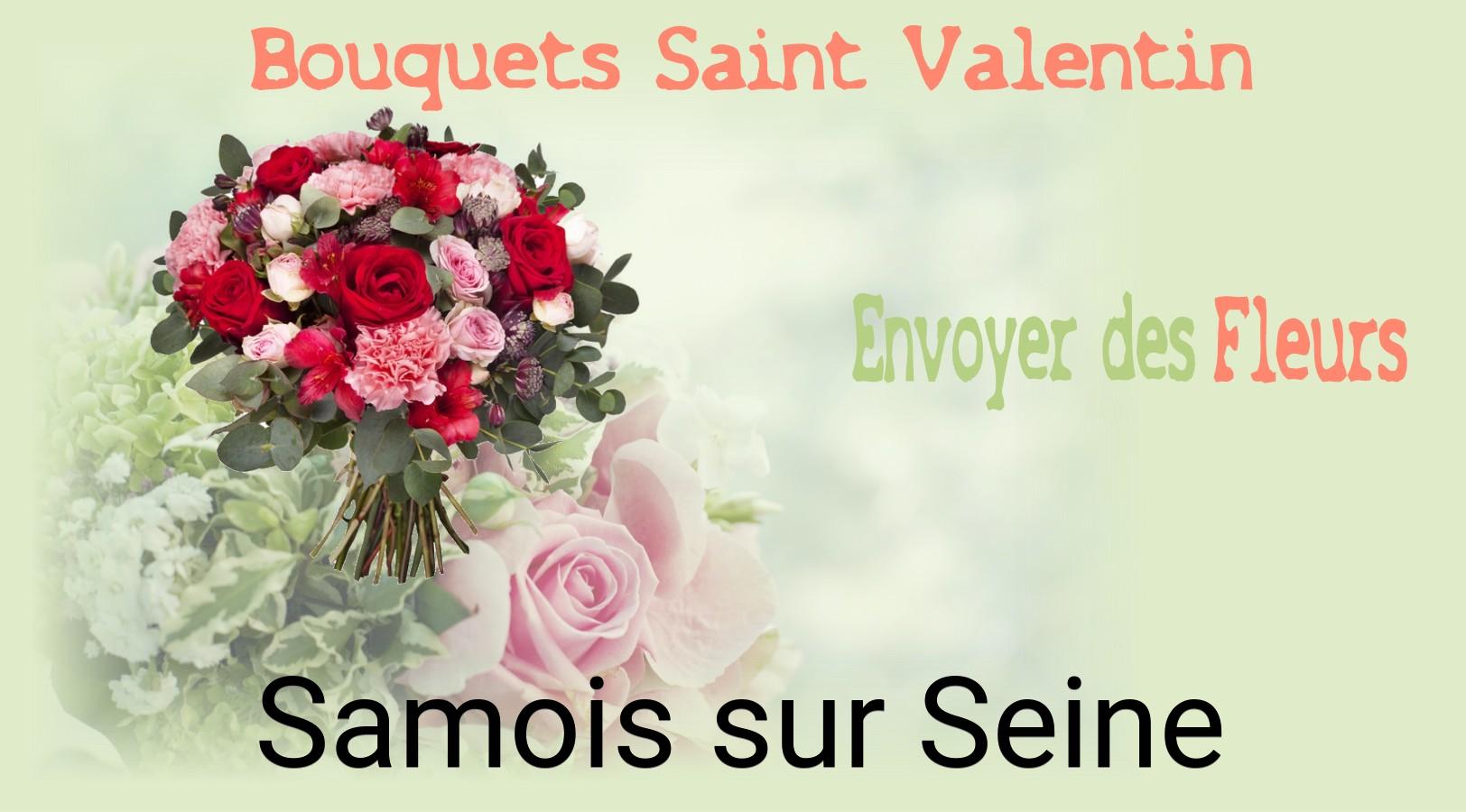Roses de Saint-Valentin livrées à Samois-sur-Seine